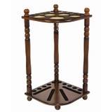 Floor Cue Rack - Chestnut