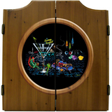Lounge Lizard Dart Board & Cabinet