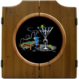 Pool Shark II Dart Board & Cabinet