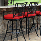 Salina Bar Height Stools Set of Two