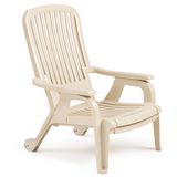 Bahia Stacking Deck Chair Sandstone - 4 Pack
