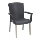 Havana Classic Armchair Charcoal - 4 Pack