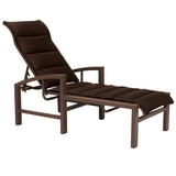 Lakeside Padded Sling Chaise Lounge