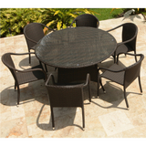 Posh Wicker Dining