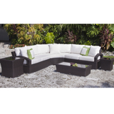 Tiffany Woven Wicker Sectional