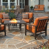 Trenton Deep Seating/Fire Pit Set