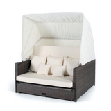 Wicker Beach Lounge