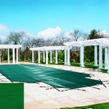 Grecian with Step Safety Cover - Green Solid