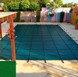Rectangle Safety Cover - Green Solid