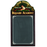 Billiard Academy Chalkboard