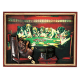 Poker Dogs Under Table Wall Art