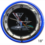 Pool Shark Wall Clock