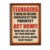 Tired Teenagers Wall Art