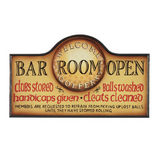 Welcome Golfers Wall Art