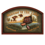 Welcome To The Lake Wall Art
