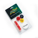 Poker Button Dice Set
