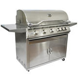 5 Burner Grill and Cart