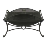Bronze & Black Wood Burning Fire Pit