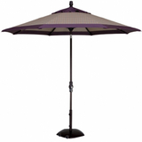 9' Collar Tilt Aluminum Umbrella