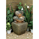 Sasso Fountain w/ Light