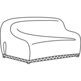 Wicker Sofa Water Resistant Cover