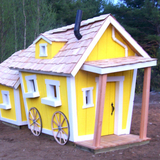Double Deluxe Crooked Playhouse