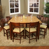 Andria Butterfly Counter Height Dining Set