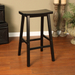 Wood Saddle - Black