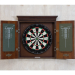 Cavalier Dart Board & Wood Cabinet