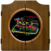 Nasbar Dart Board & Cabinet