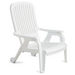Bahia Stacking Deck Chair White - 4 Pack