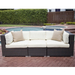 Bayside Woven Wicker Sectional