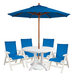 Belize Sling Chair White - 2 Pack