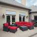 Cabo Wicker Sectional
