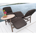 Cirque Double Chaise Lounge
