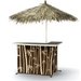 Outdoor Tiki Bar Set