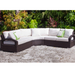 Tiffany Woven Wicker Sectional