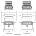 ALX2-30IRC Cart Model All Infrared Grill
