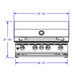 Outlaw Grill Head - Natural Gas