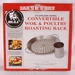 Stainless Steel Convertible Wok & Poultry Roasting Rack