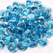 Aqua Blue Luster Fire Beads