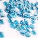 Aqua Blue Luster Fire Beads