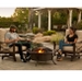 Bronze Basket Weave Wood Burning Fire Pit