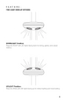 6 Light Vega Umbrella Lamp