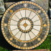 Compass Marble Mosaic Baker's Rack