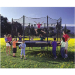 14' Double Bounce Trampoline w/ Enclosure